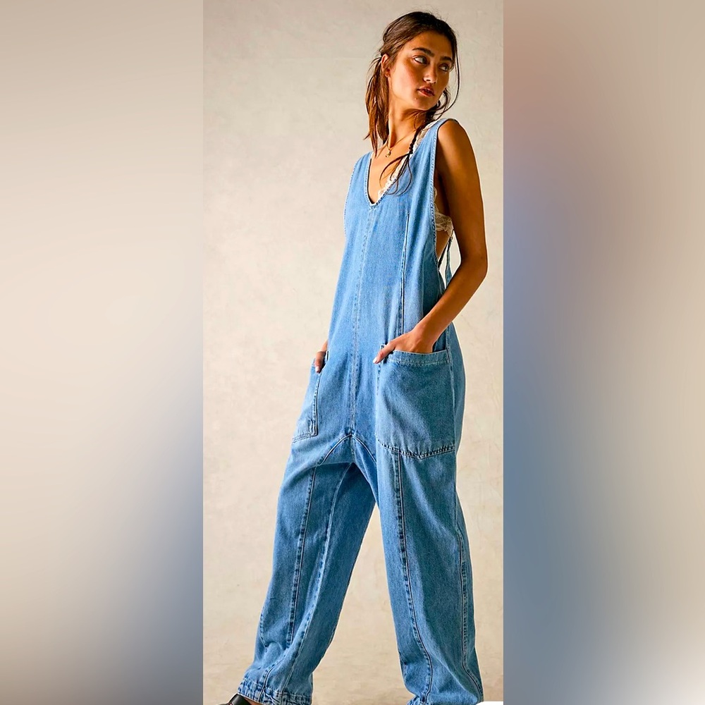 Free People Brand New Overalls